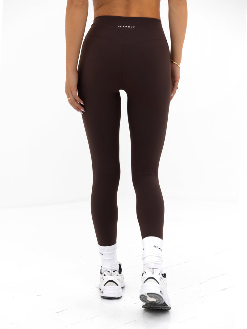 Ultimate Soft Lifestyle Leggings - Kaffeebohne