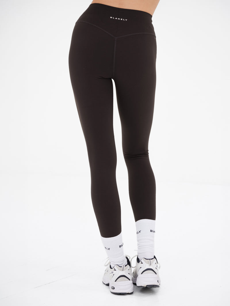 Ultimate Soft Lifestyle Leggings - Espresso Brown