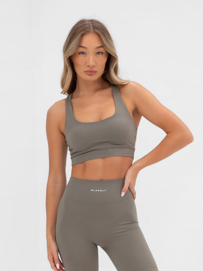 Ultimate Active Bra - Vert Safari
