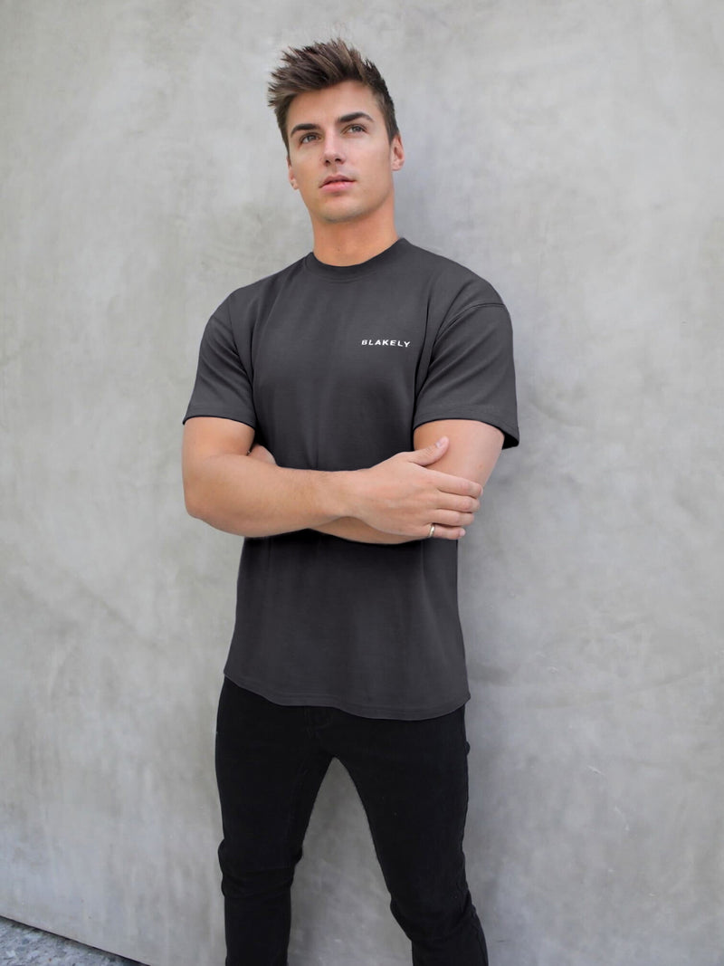 Series Relaxed T-Shirt - Charcoal