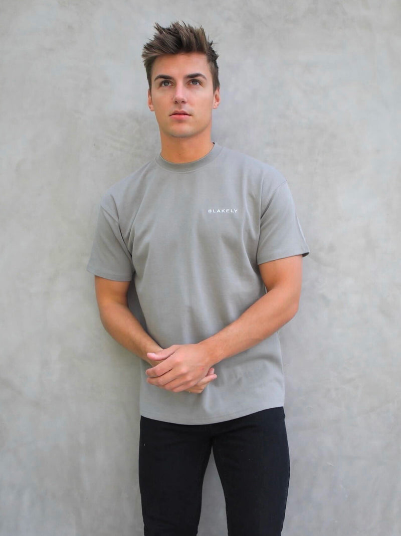 Series Relaxed T-Shirt - Stone Grey