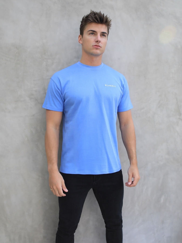 Series Relaxed T-Shirt - Light Blue