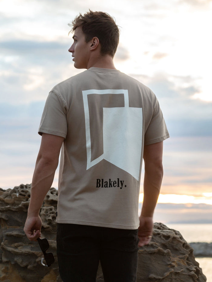 Revolve Relaxed T-Shirt - Sand
