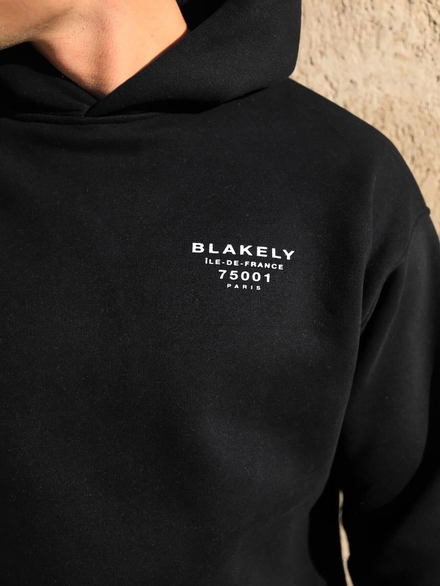 Buy Blakely Black Rue Relaxed Hoodie | Free standard delivery over 99 ...