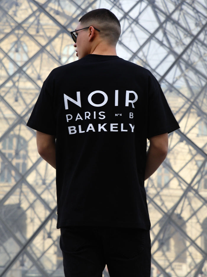 Noir Relaxed T-Shirt - Black
