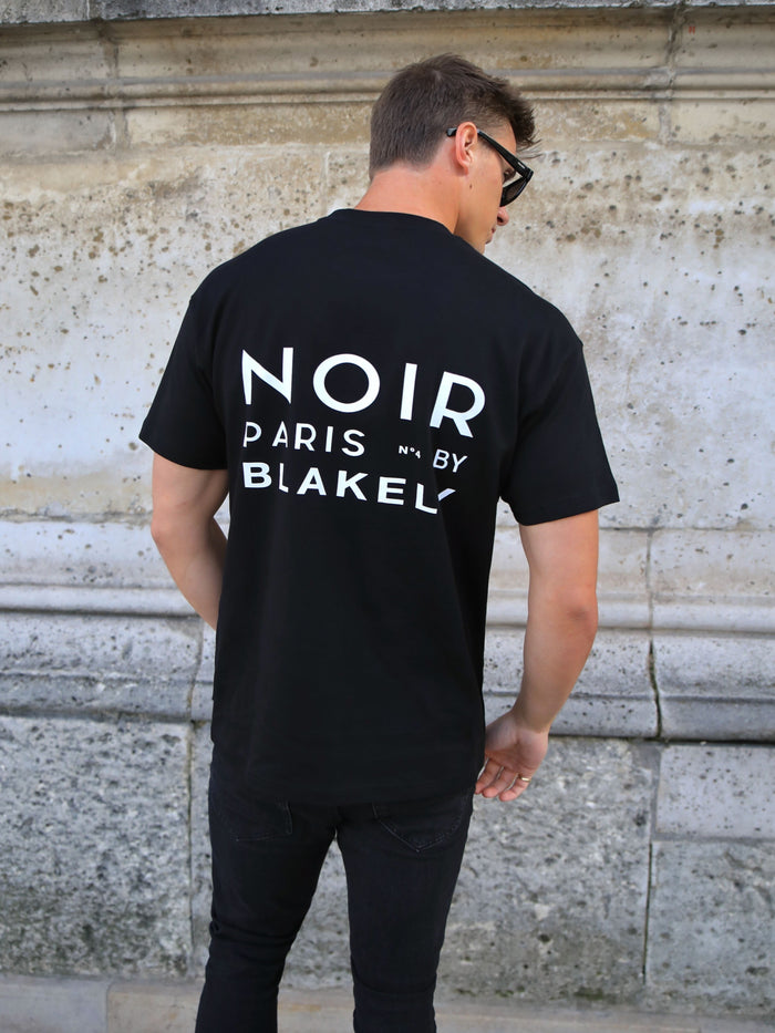 Noir Relaxed T-Shirt - Black