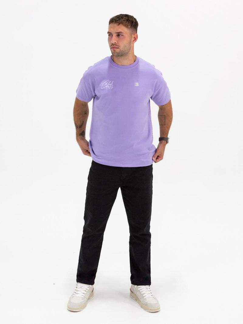 Club Relaxed T-Shirt - Violet