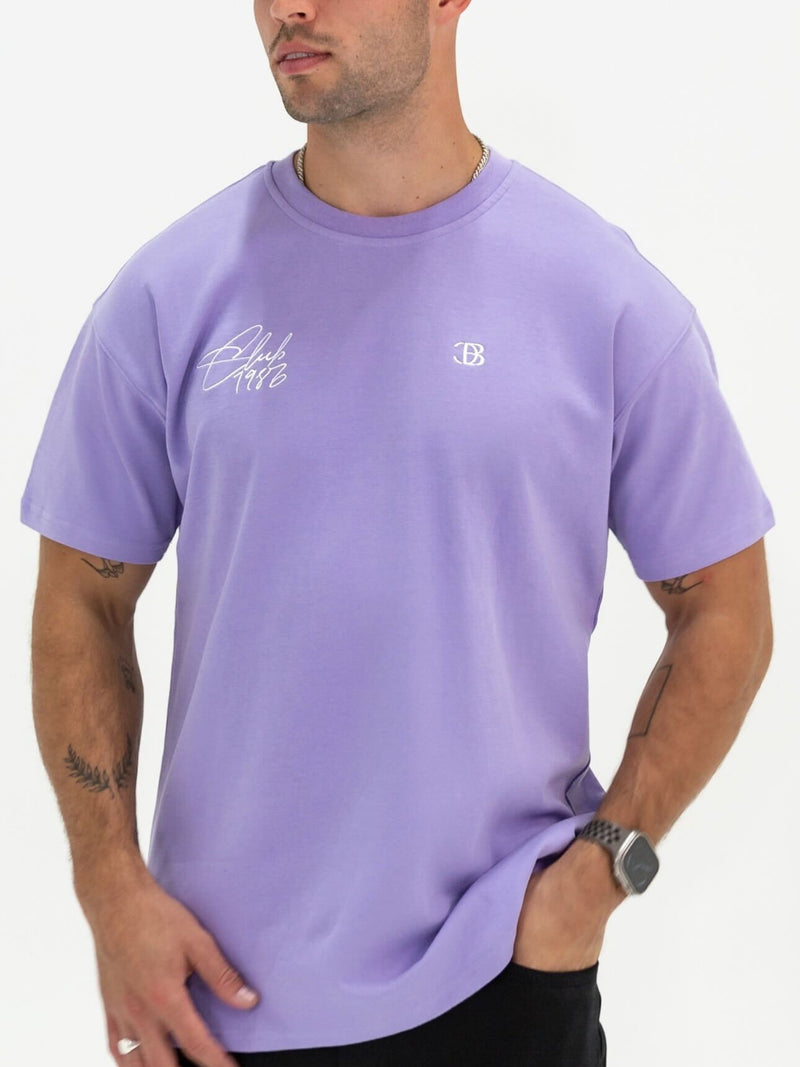 Club Relaxed T-Shirt - Violet