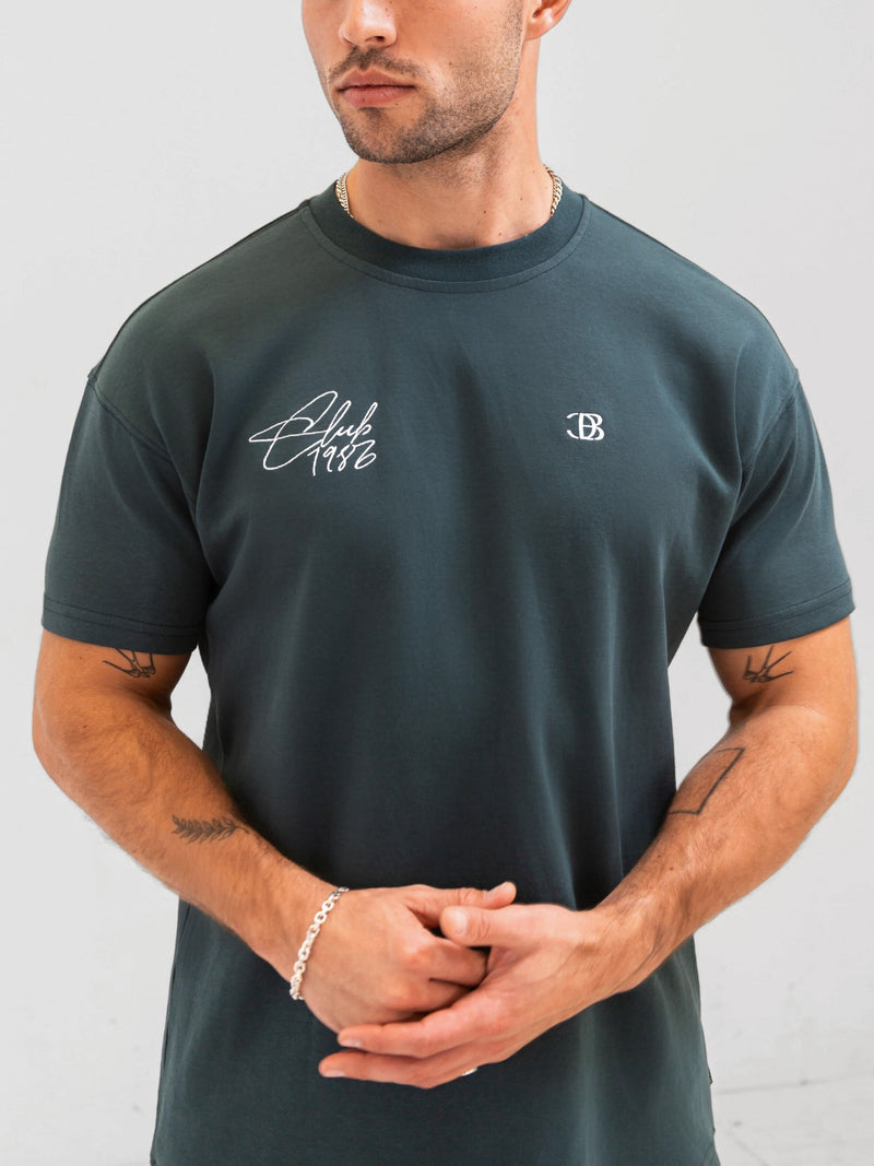 Club Relaxed T-Shirt - Teal Green