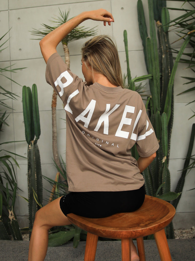 Isabel Oversized T-Shirt - Brown