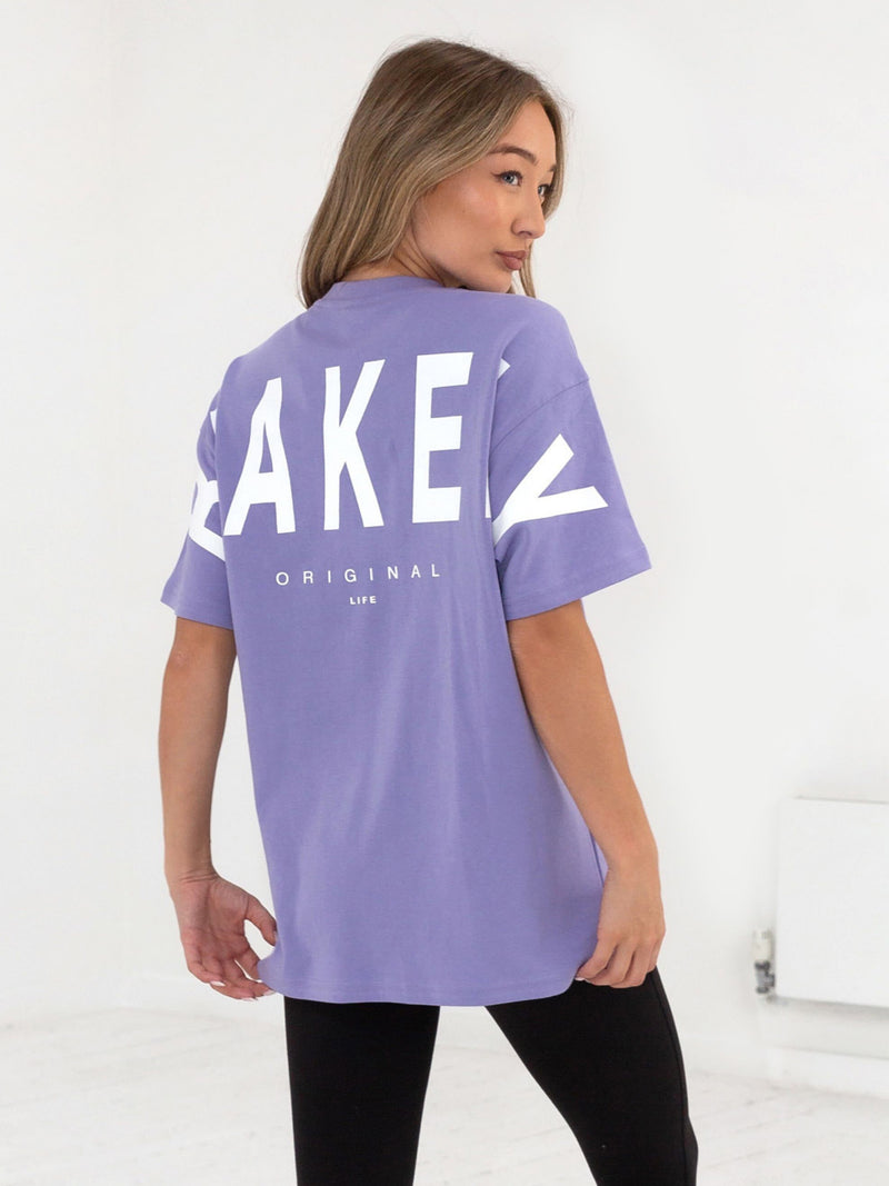 Isabel Oversized T-Shirt - Violet