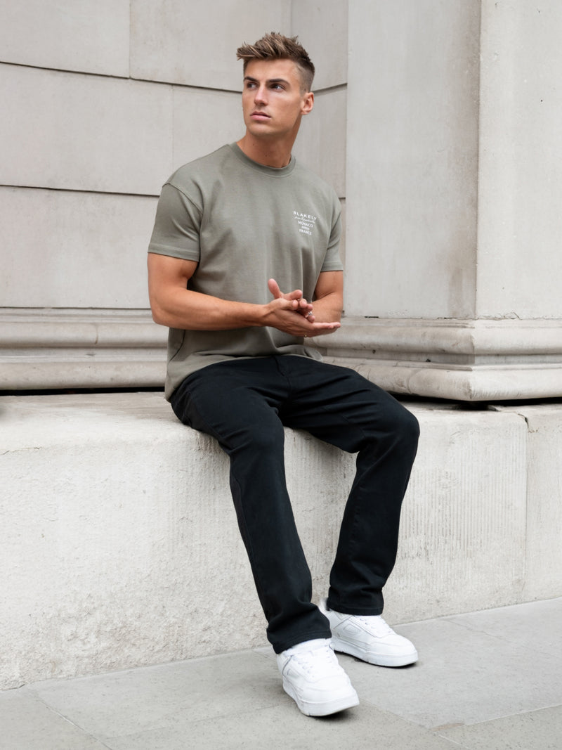 Monaco Relaxed T-Shirt - Safari Green