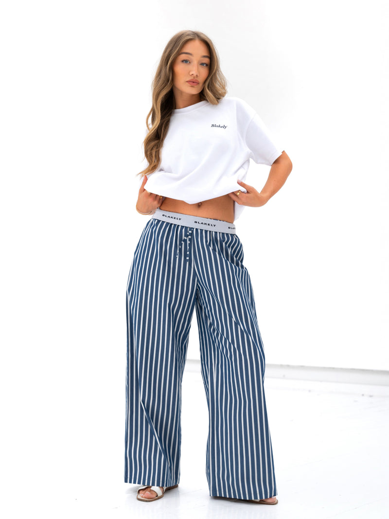 Callie Cherry Oversized T-Shirt - White