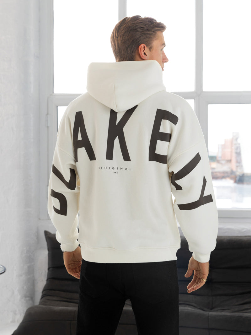 Idris Oversized Hoodie - Off White
