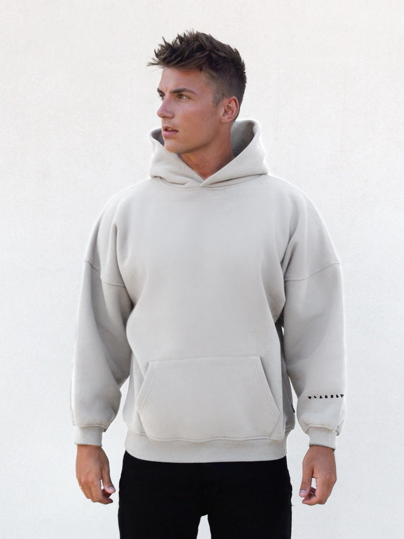 Idris Oversized Hoodie - Stone