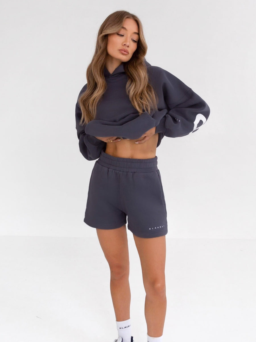 Isabel Oversized Hoodie - Blue