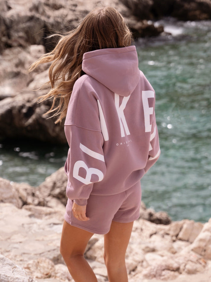 Isabel Oversized Hoodie - Dusty Pink