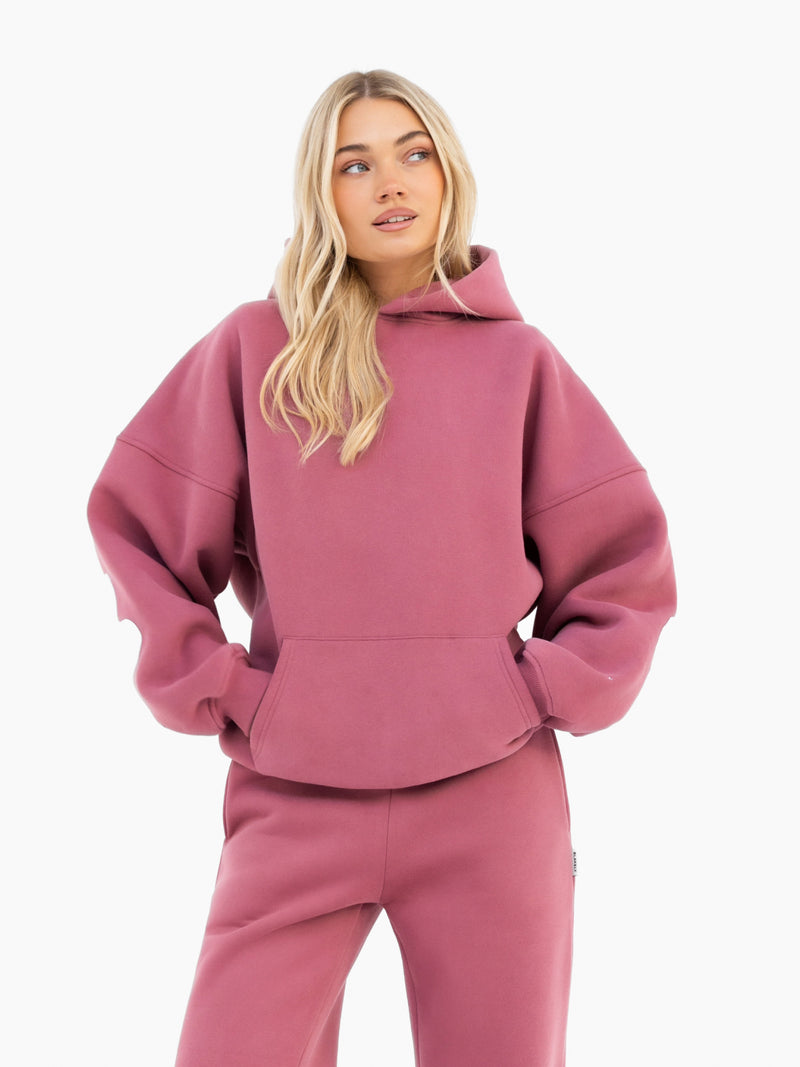 Cloud Isabel Oversized Hoodie - Dunkle Beere