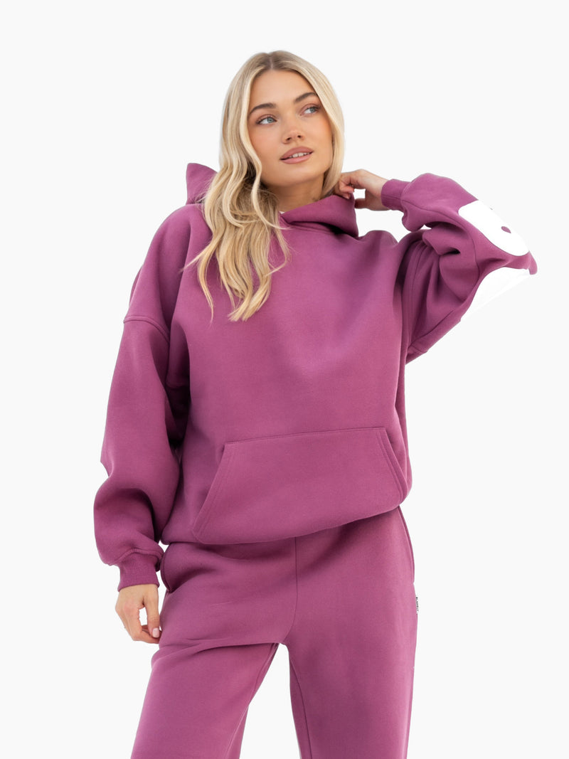 Cloud Isabel Oversized Hoodie - Maulbeere