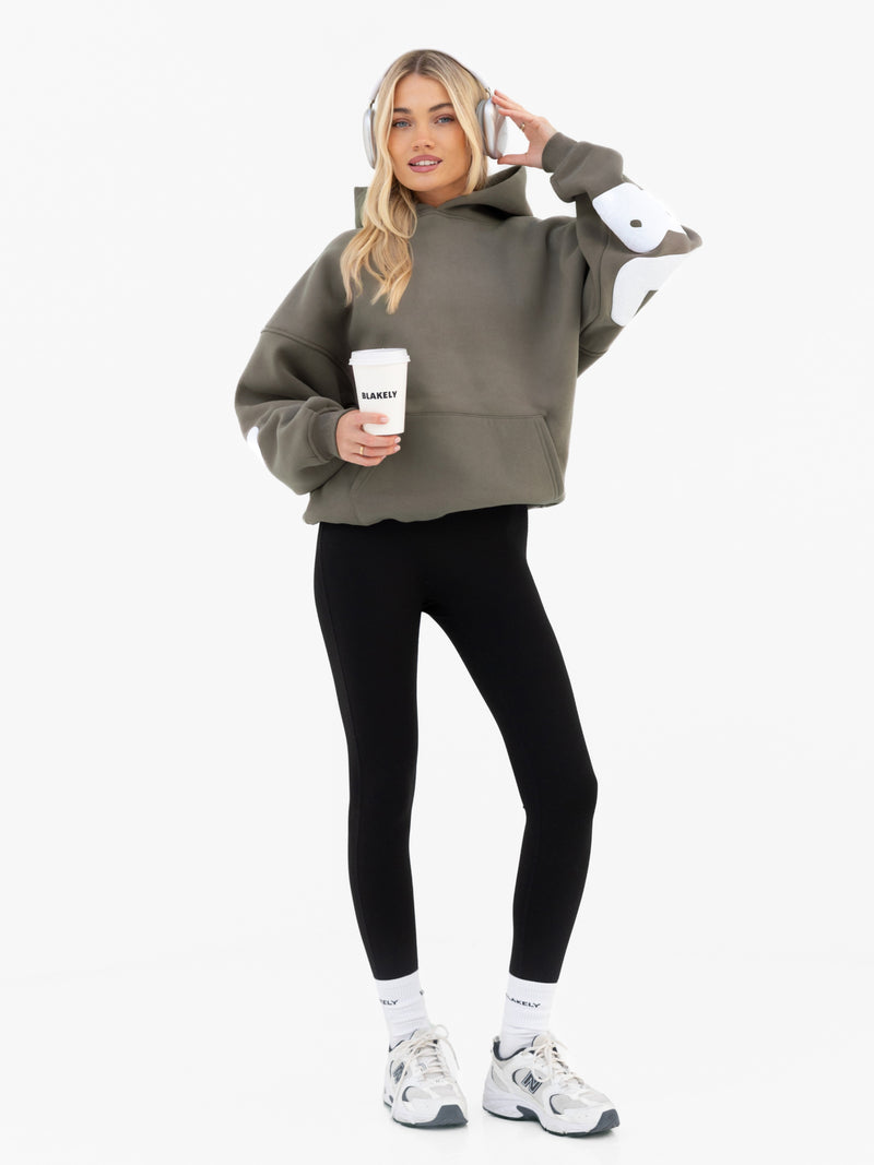 Cloud Isabel Oversized Hoodie - Safarigrün