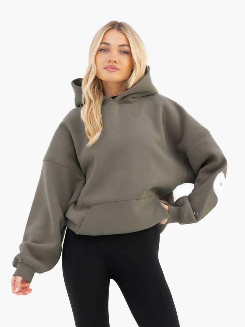 Cloud Isabel Oversized Hoodie - Safarigrün