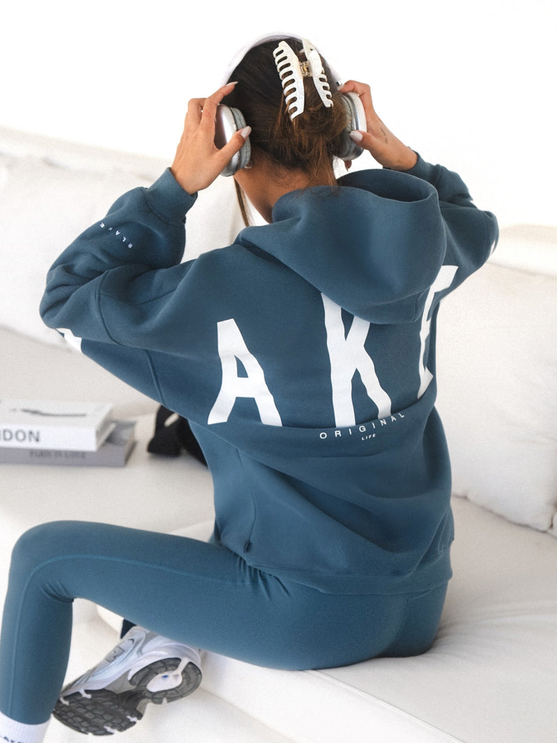 Isabel Oversized Hoodie - Dark Teal