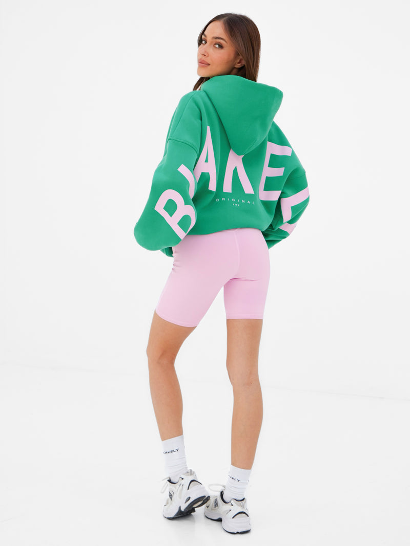 Isabel Oversized Hoodie - Jade Green