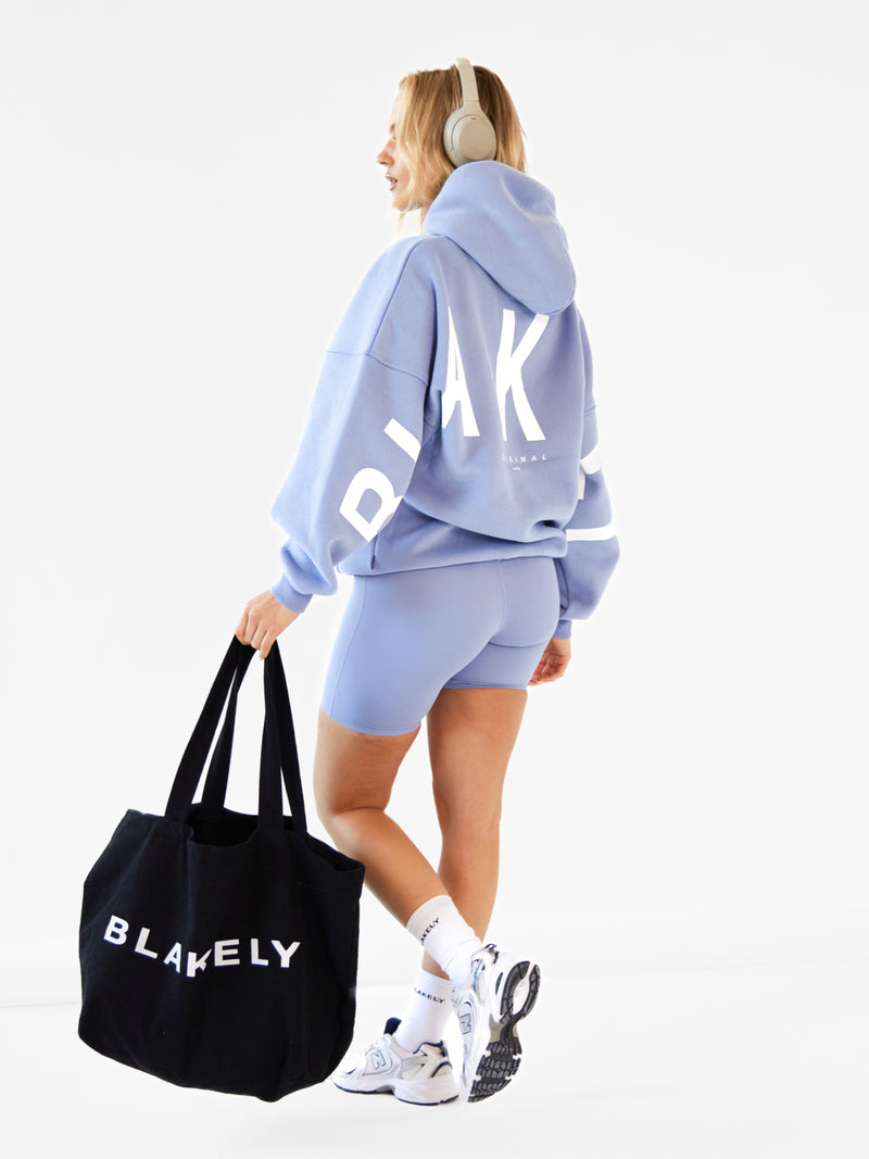 Isabel Oversized Hoodie - Wolkiges Blau