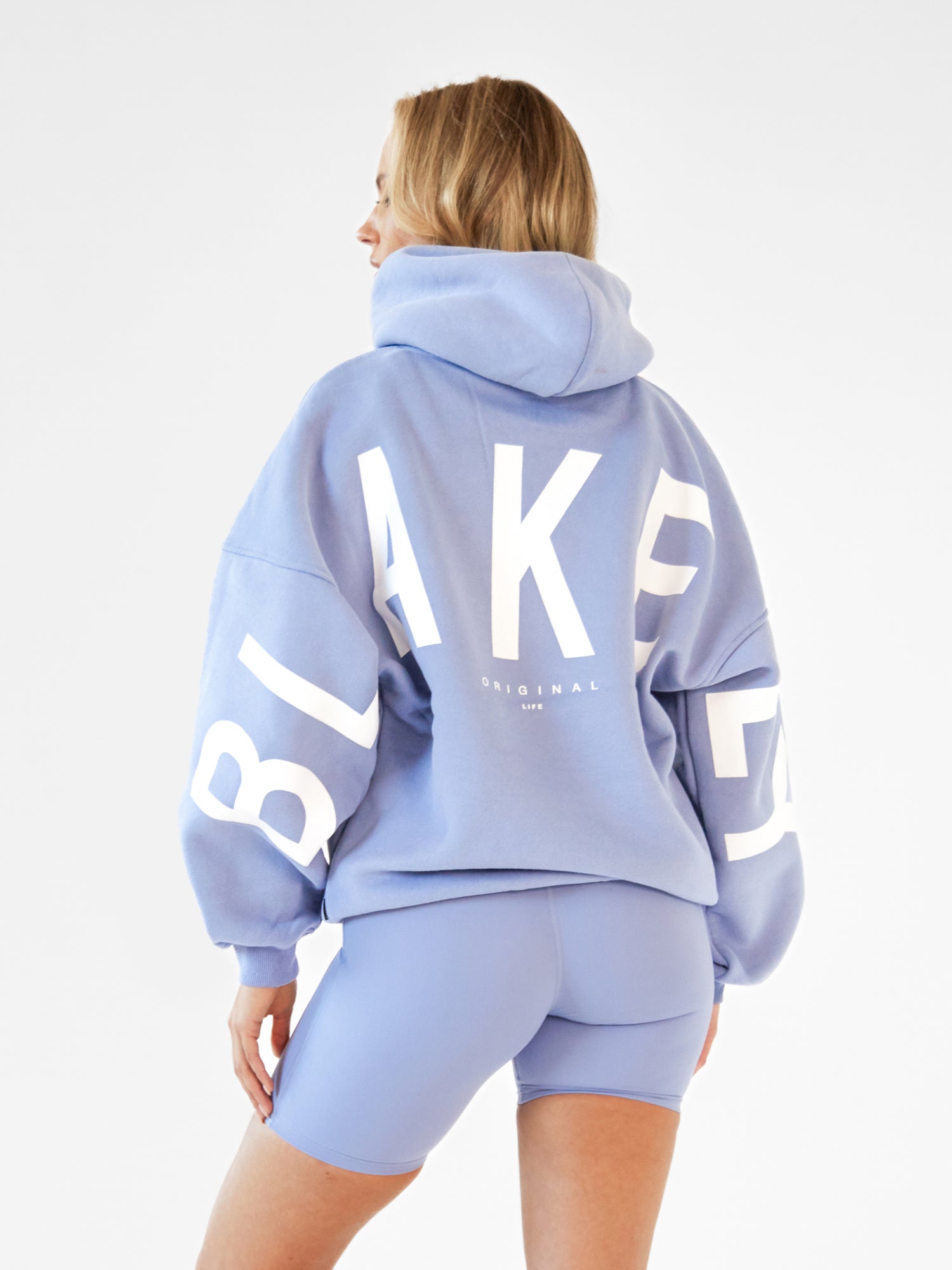 Buy Blakely Womens Cloudy Blue Isabel Oversized Hoodie | Free