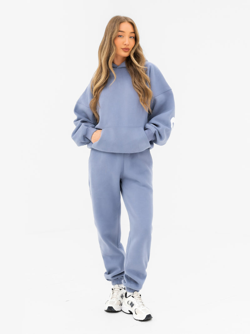 Isabel Oversized Hoodie - Granite Blue