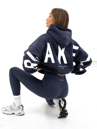 Isabel Oversized Hoodie - True Navy