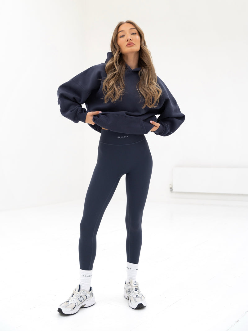 Isabel Oversized Hoodie - True Navy