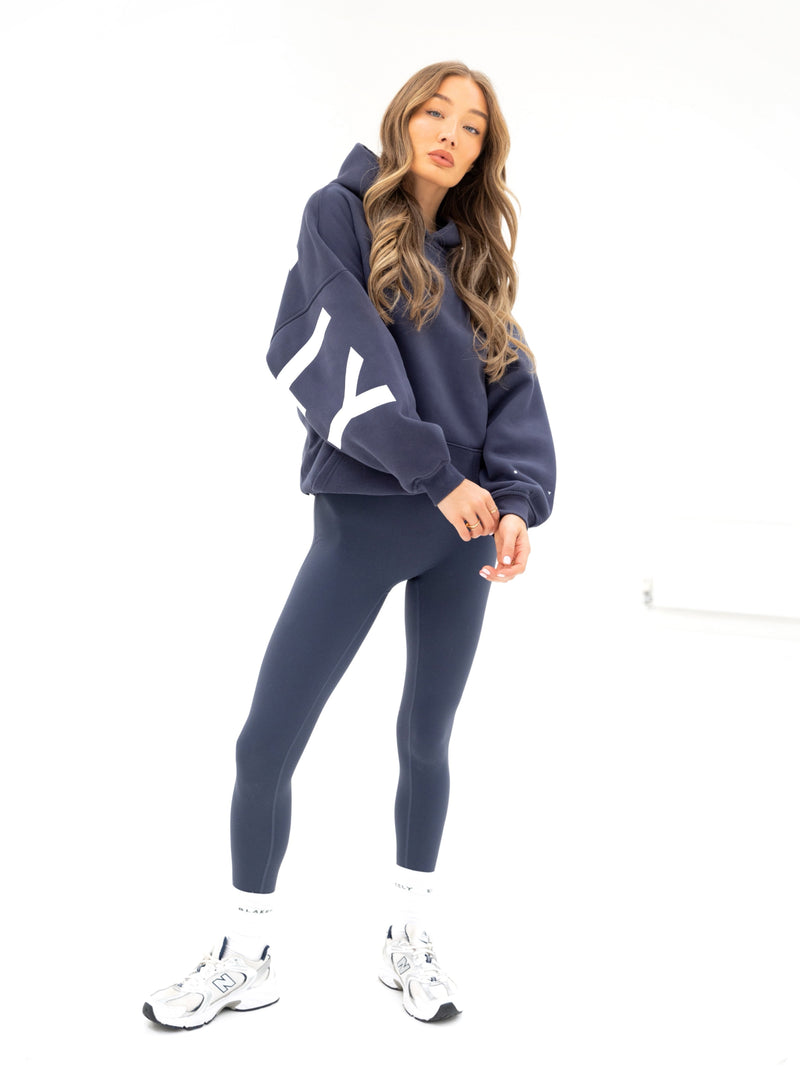 Isabel Oversized Hoodie - True Navy