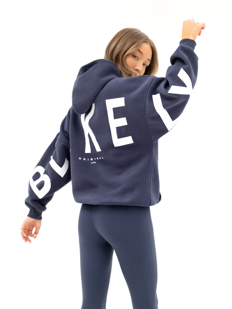 Isabel Oversized Hoodie - True Navy