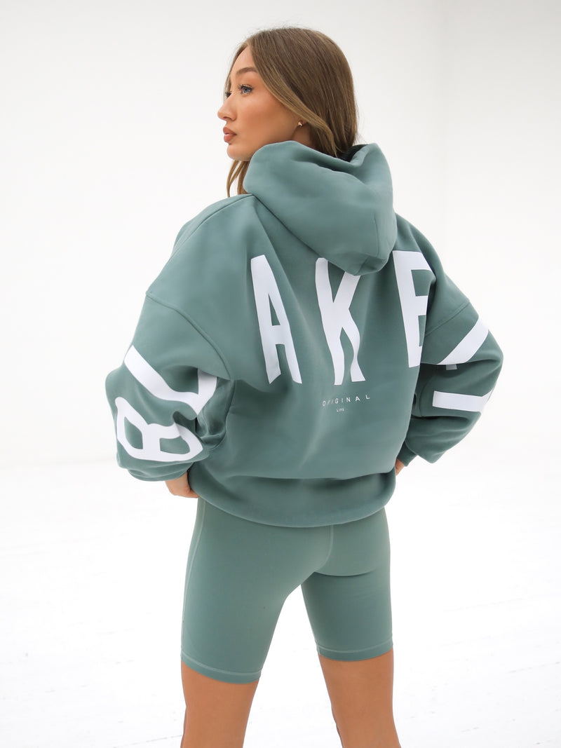 Isabel Oversized Hoodie - Sage Green