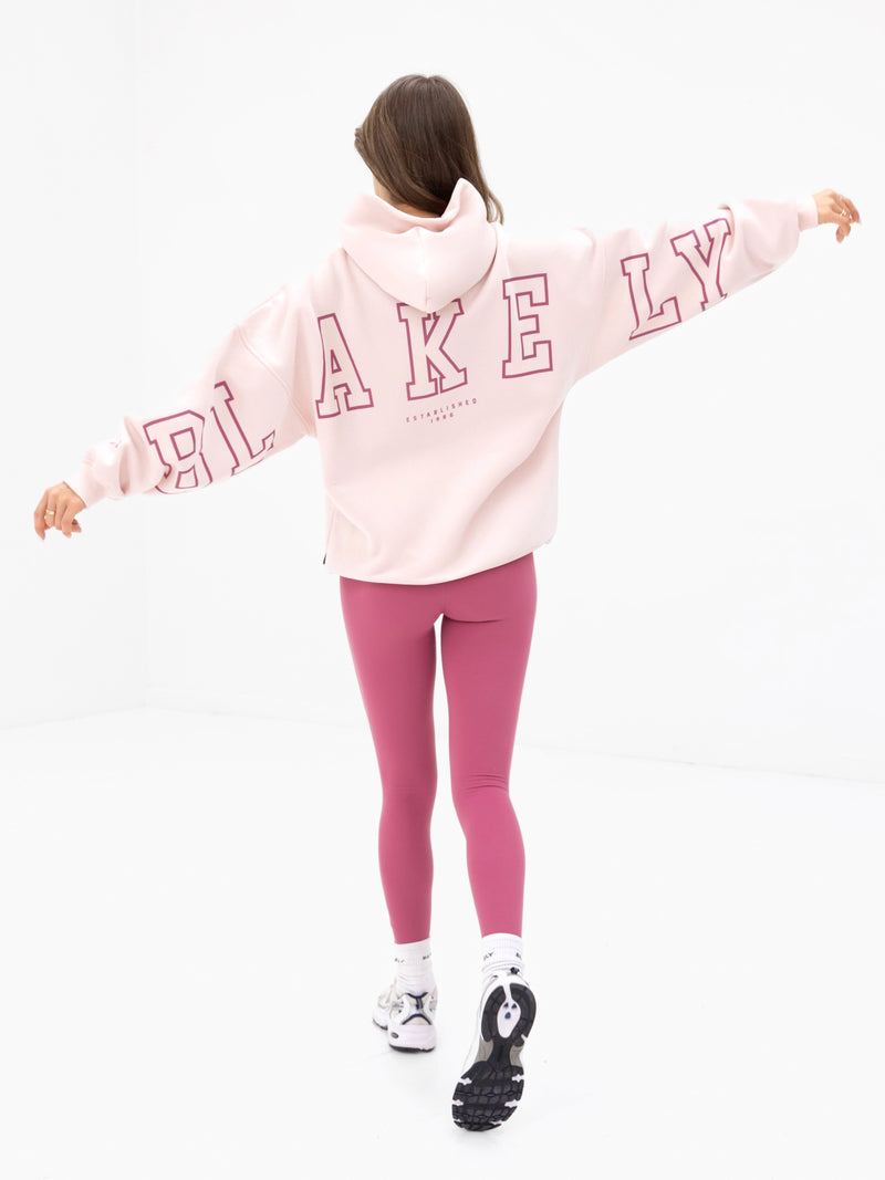 Varsity Isabel Oversized Hoodie - Balletroze
