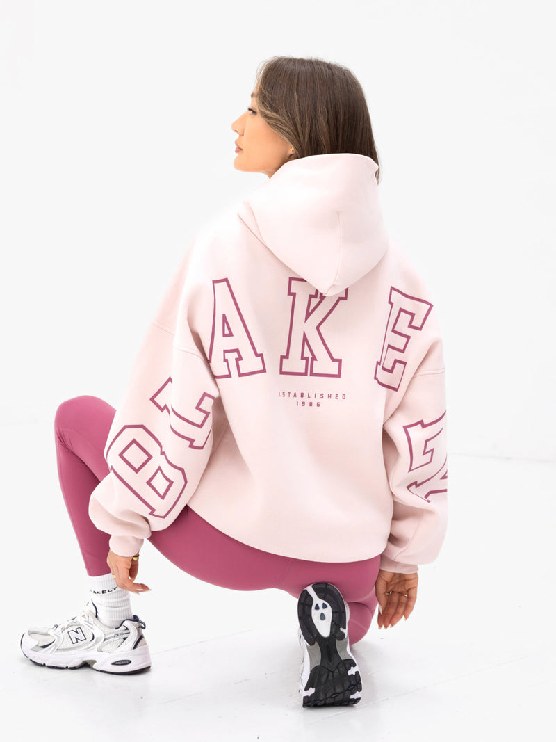 Varsity Isabel Oversized Hoodie - Balletroze