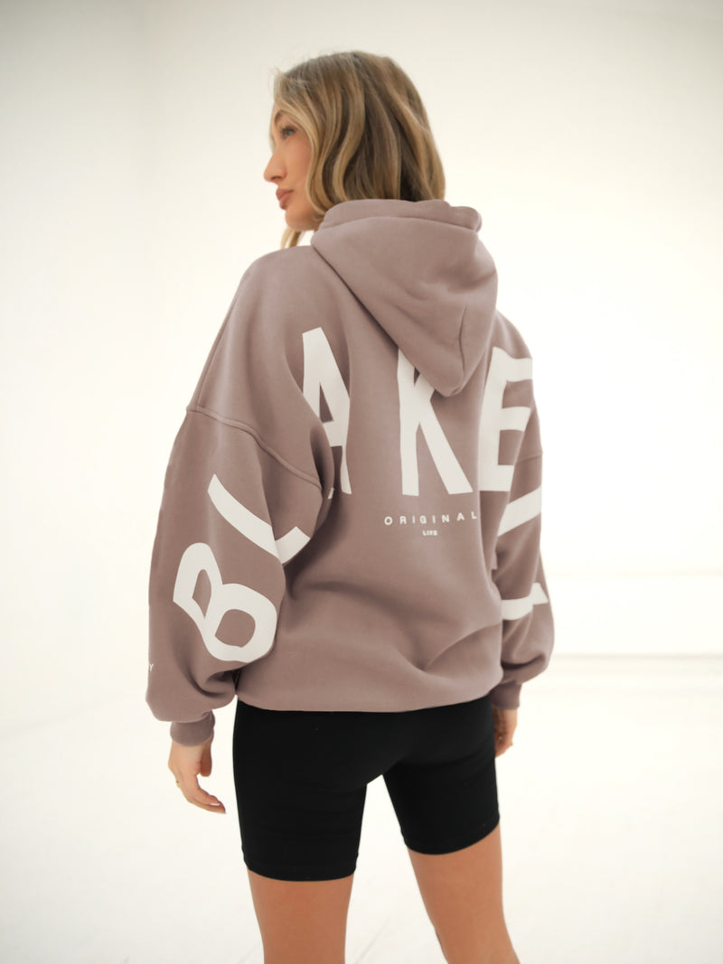 Isabel Oversized Hoodie - Coffee