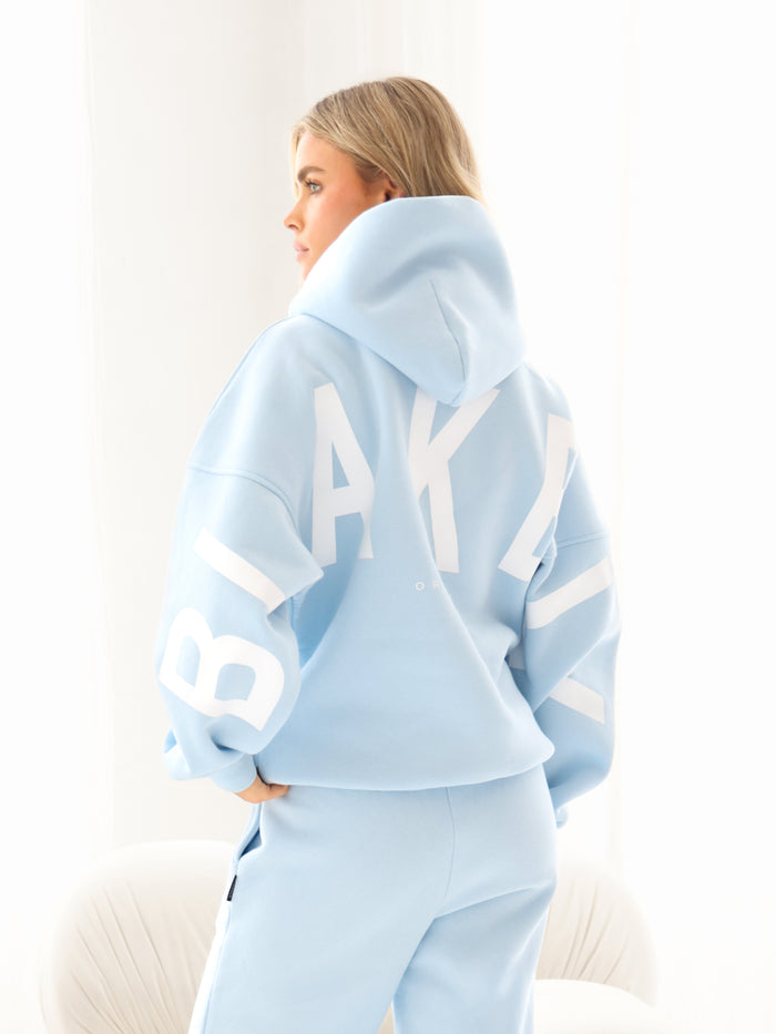 Isabel Oversized Hoodie - Baby Blue