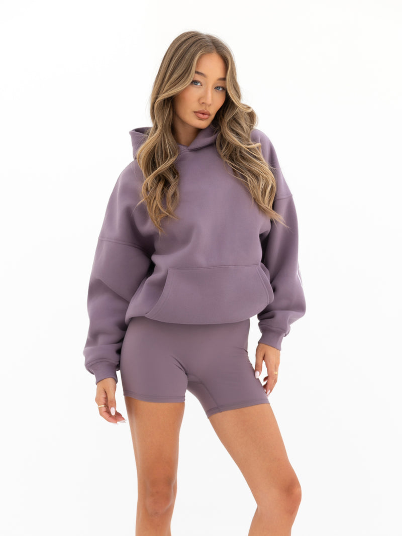 Outline Isabel Oversized Hoodie - Traube