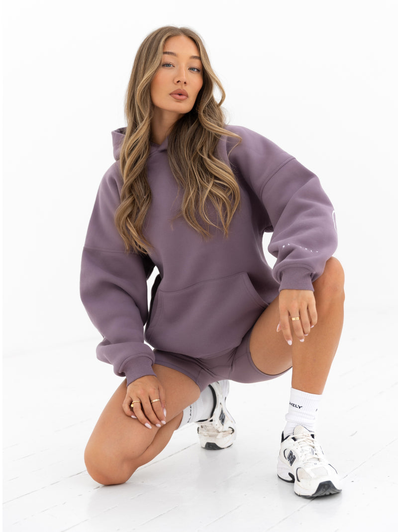 Outline Isabel Oversized Hoodie - Traube