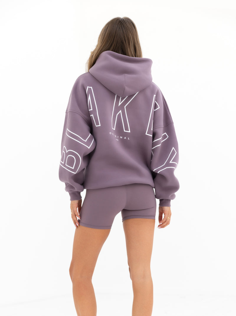 Outline Isabel Oversized Hoodie - Traube