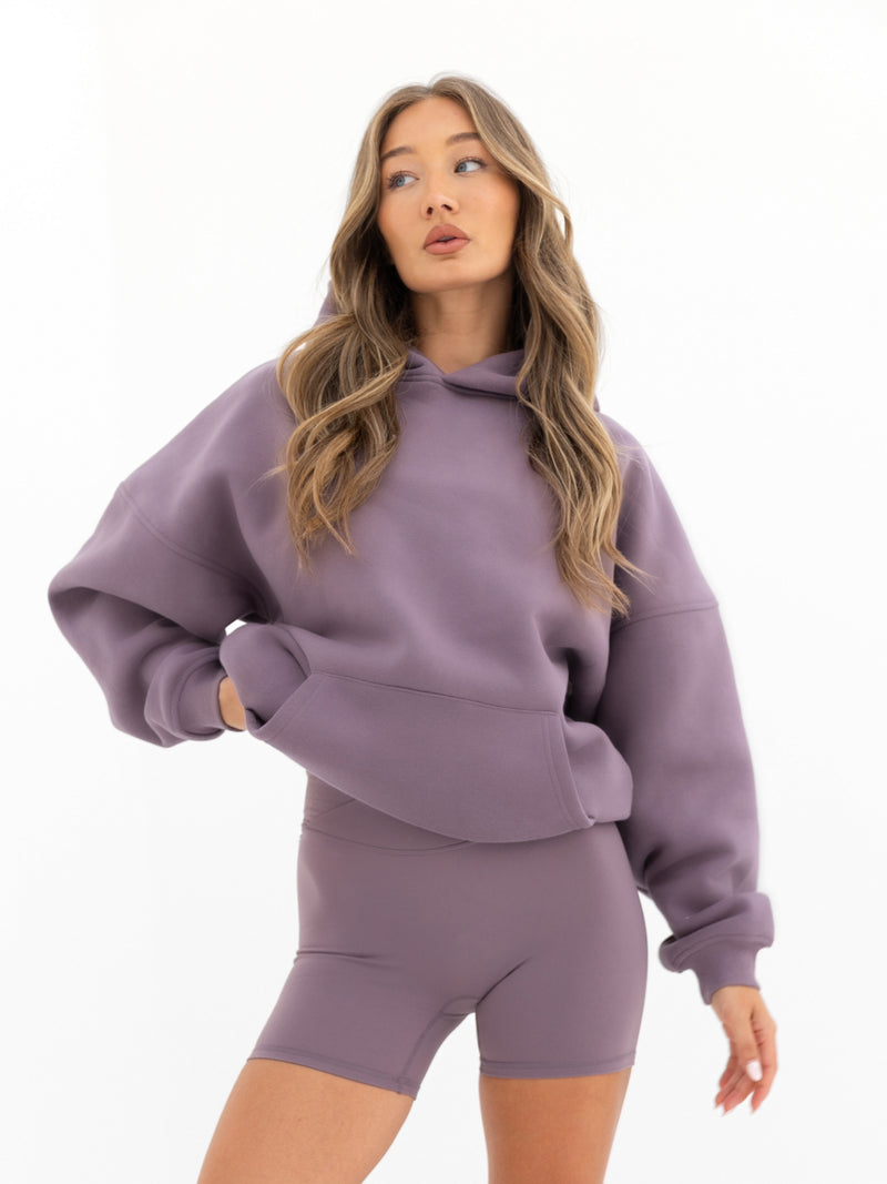 Outline Isabel Oversized Hoodie - Traube