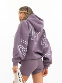 Outline Isabel Oversized Hoodie - Traube