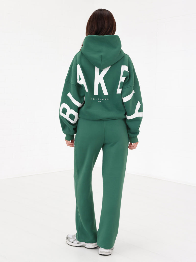 Isabel Oversized Hoodie -  Jade-groen
