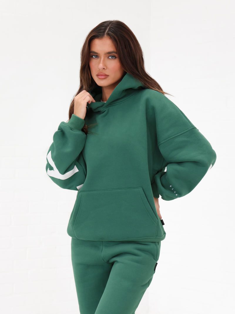 Isabel Oversized Hoodie -  Jade-groen