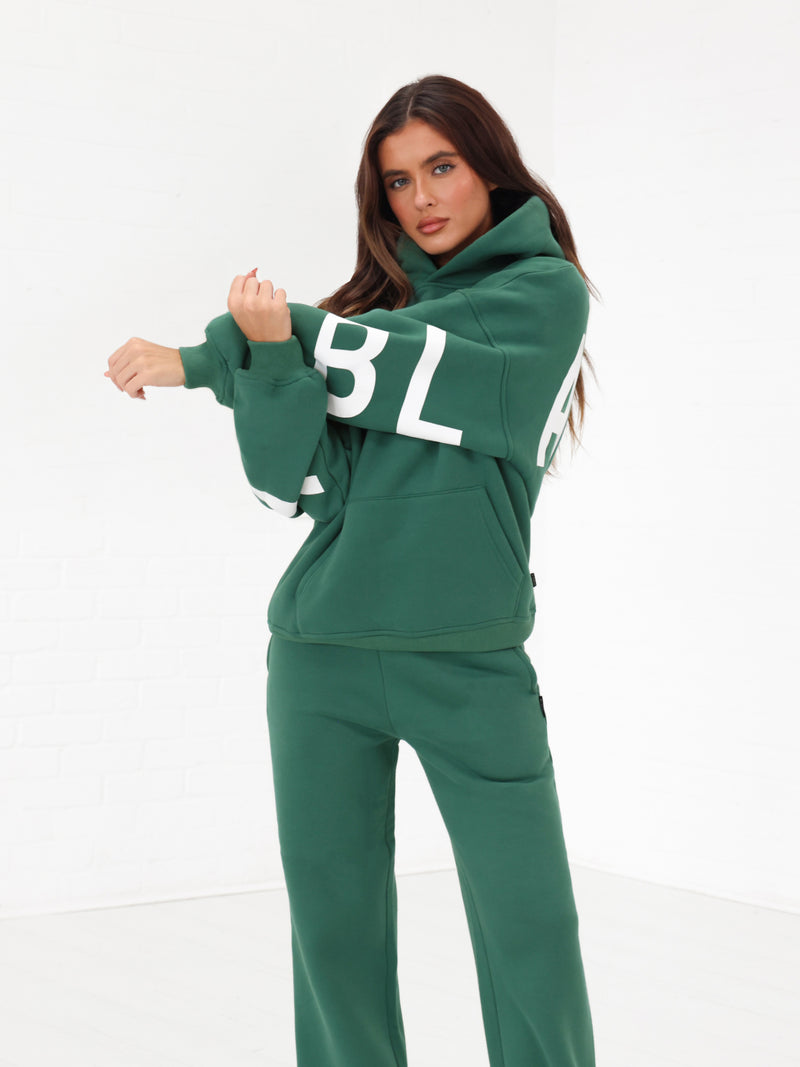 Isabel Oversized Hoodie -  Jade-groen