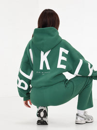 Isabel Oversized Hoodie -  Vert jade