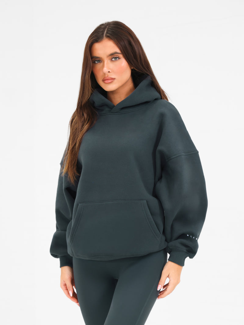 Isabel Oversized Hoodie -  Bleu canard nuit