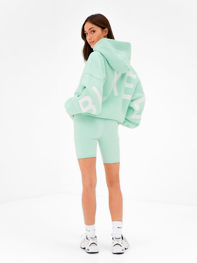 Isabel Oversized Hoodie - Pastel Green